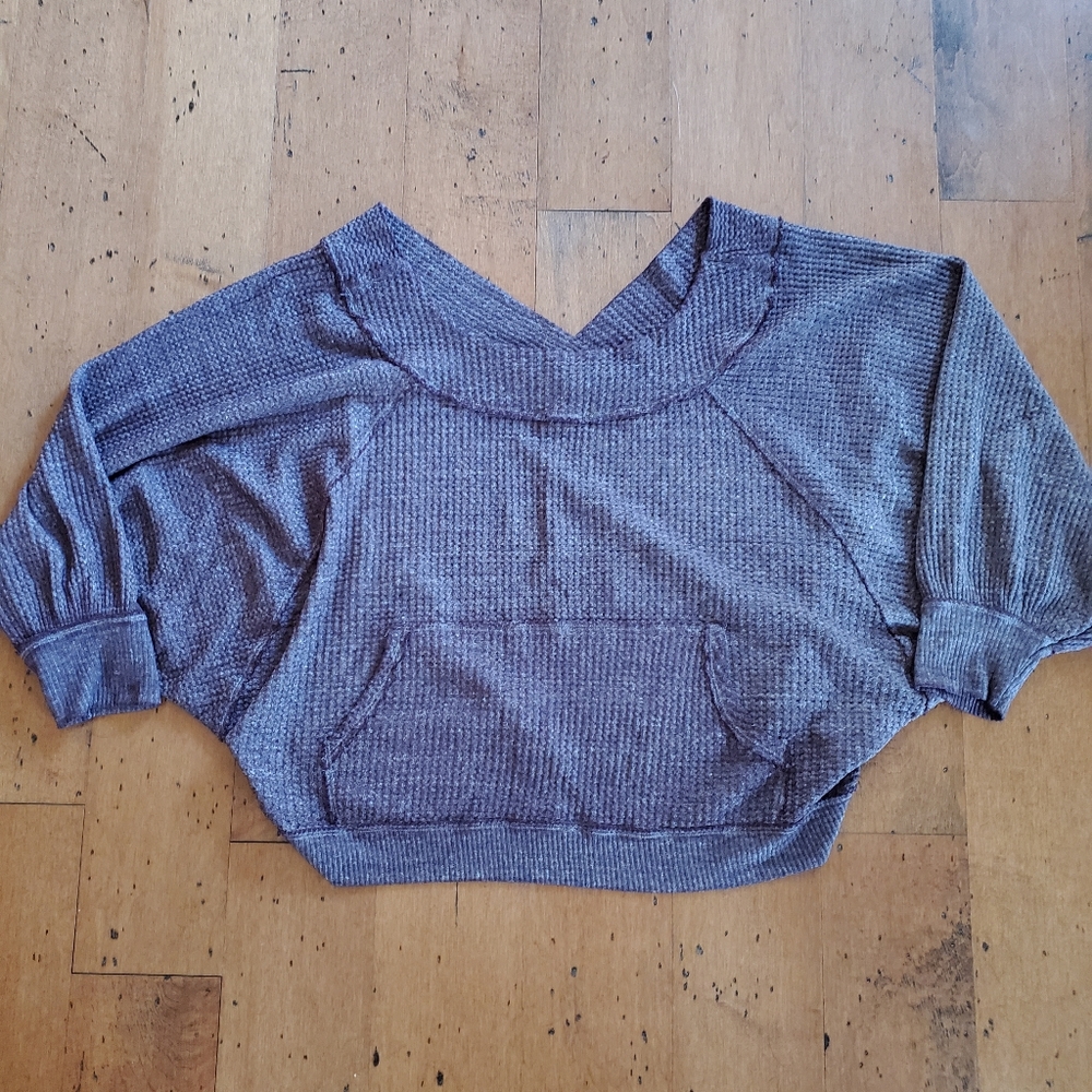 We the Free Waffle Knit Sweater